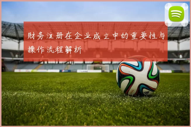 财务注册在企业成立中的重要性与操作流程解析