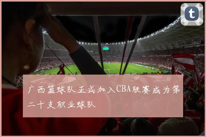 广西篮球队正式加入CBA联赛成为第二十支职业球队