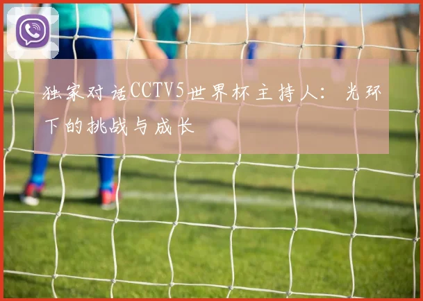 独家对话CCTV5世界杯主持人：光环下的挑战与成长