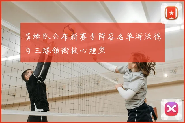 黄蜂队公布新赛季阵容名单海沃德与三球领衔核心框架