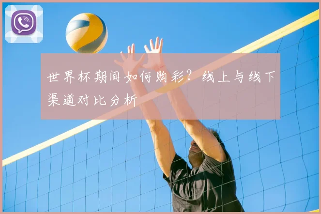 世界杯期间如何购彩?线上与线下渠道对比分析